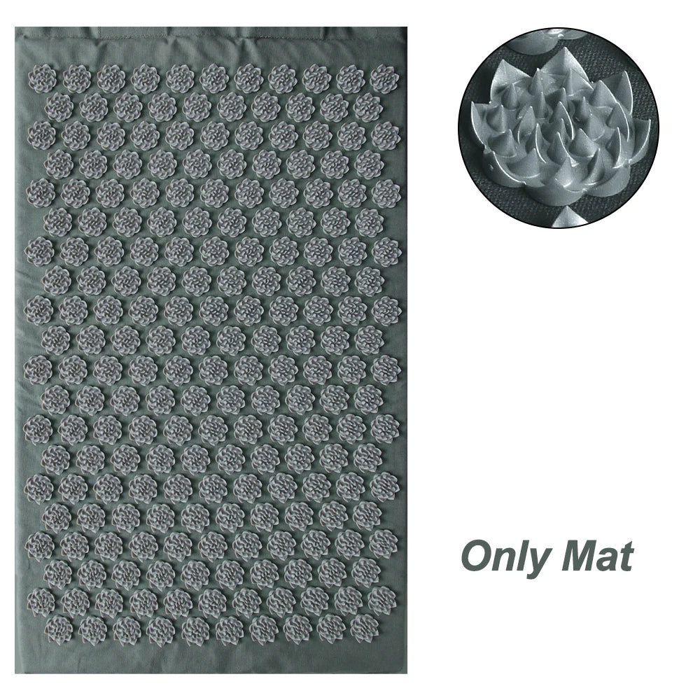 Acupressure Yoga Mat & Pillow Set