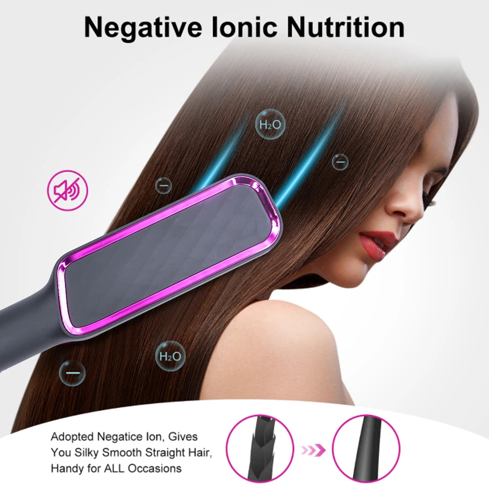 Electric Hair Straightener Comb